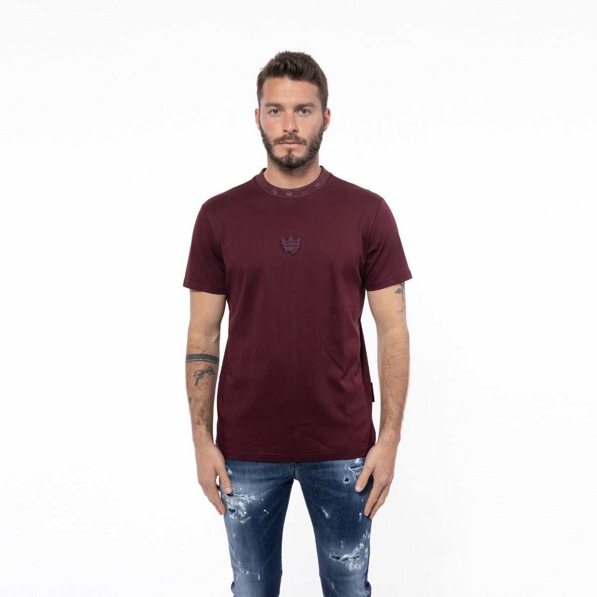 חולצת טישרט אלדו מורו קצרה Front Crown  גברים