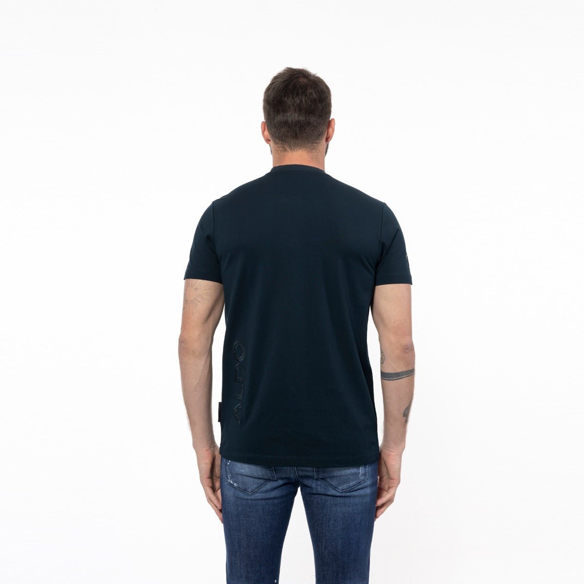 חולצת טישרט אלדו מורו קצרה New Metalic Plate גברים