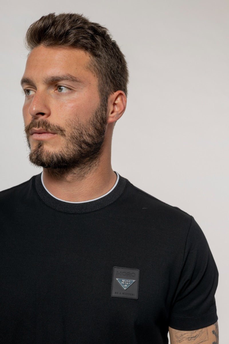 חולצת טישרט אלדו מורו קצרה Front Strip גברים