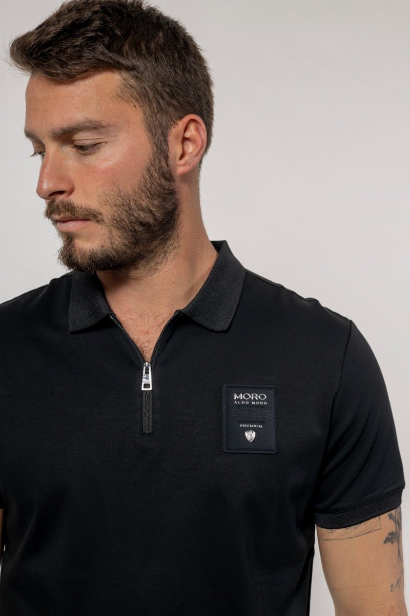 חולצה פולו קצרה אלדו מורו Back Print גברים