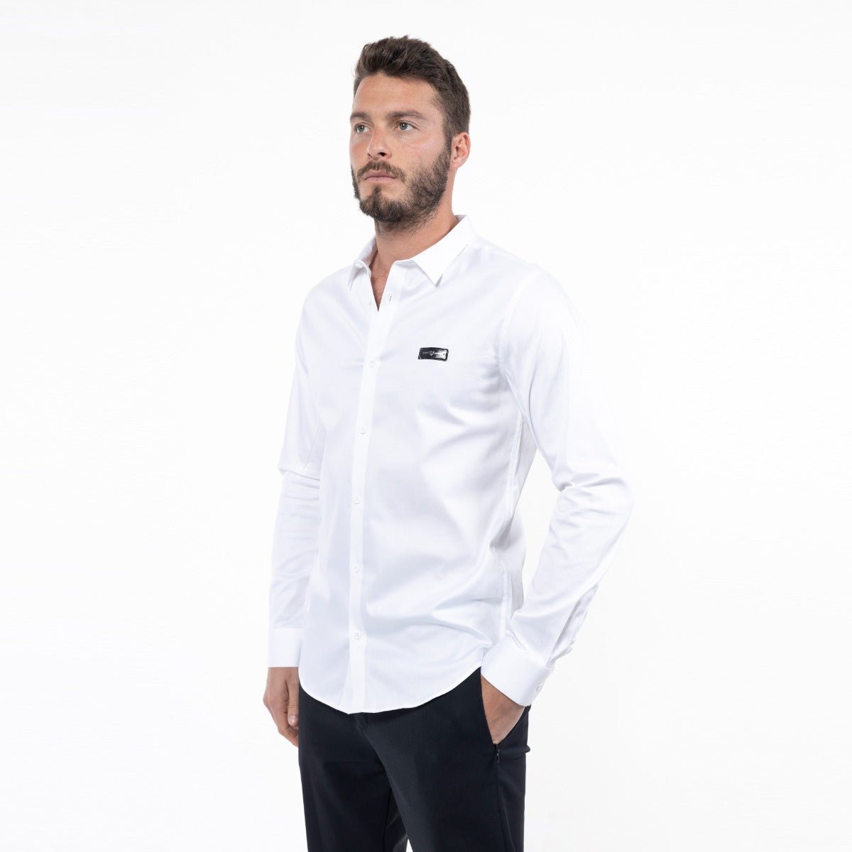 חולצה מכופתרת אלדו מורו Shiny Logo גברים