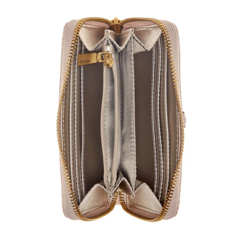 ארנק Guess Noreen Slg Medium Zip Around נשים