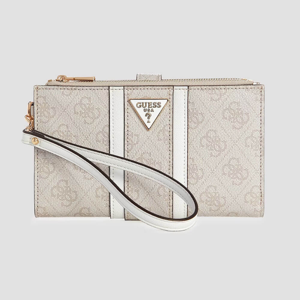 ארנק Guess Noreen Slg Dbl Zip Organizer נשים
