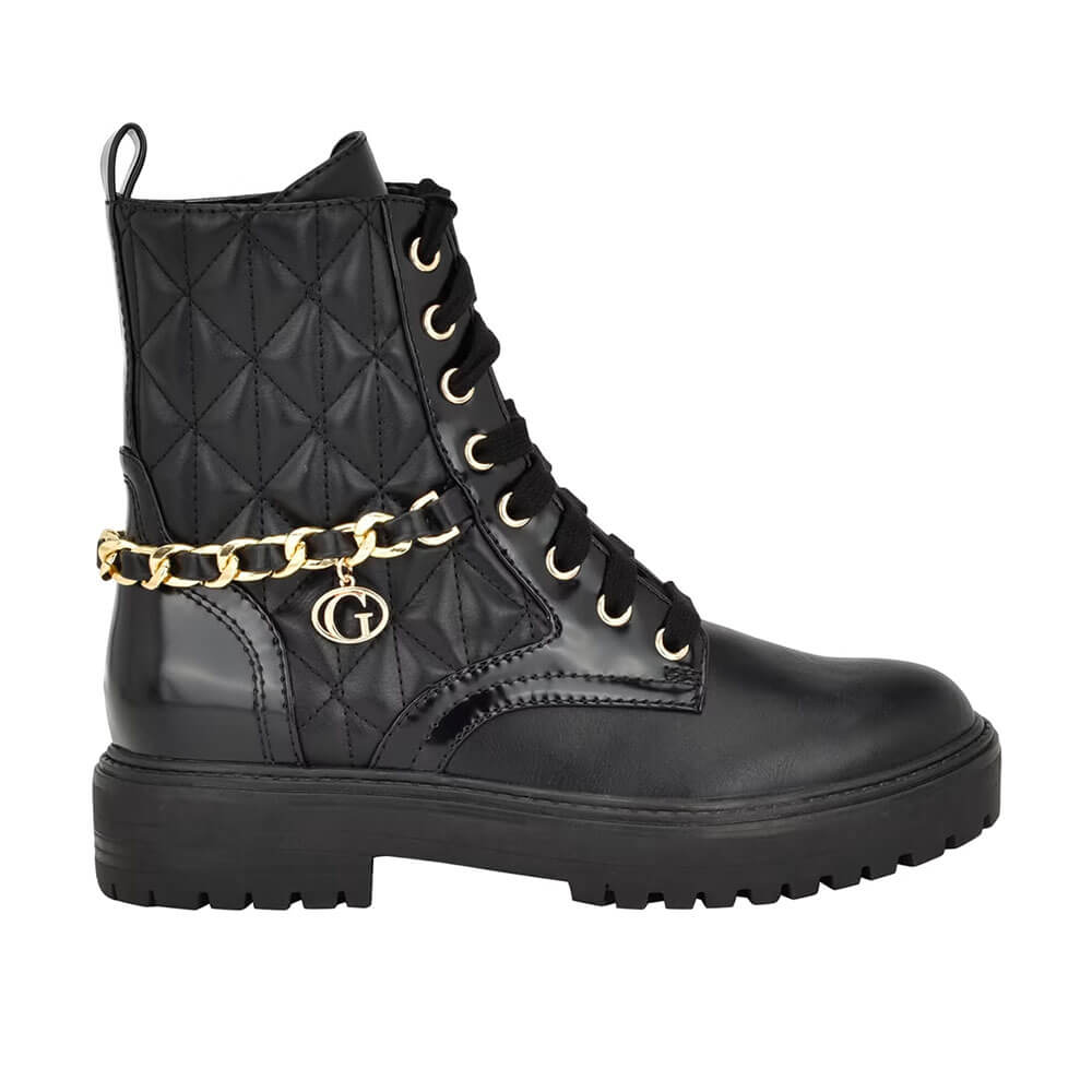 מגפי קווילט עם שרשרת Guess נשים