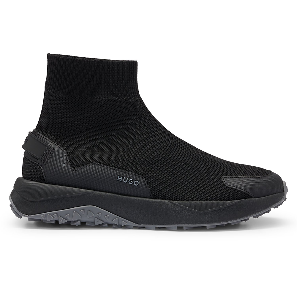 נעלי הוגו High-Top Sock Logo Details גברים