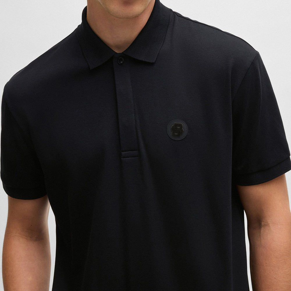 חולצת פולו הוגו בוס Cooling Cotton גברים