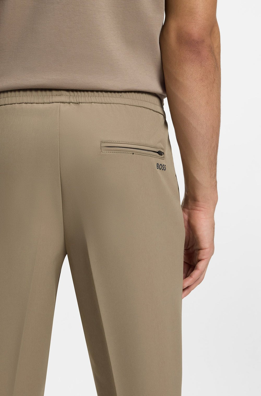 דגמ"ח הוגו בוס Water-Repellent Stretch Fabric גברים