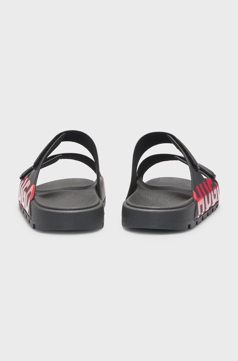 כפכפי הוגו Logo Sandals With Double Touch-Closure Straps גברים