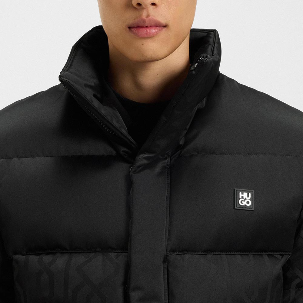 מעיל הוגו Jacquard Pattern גברים