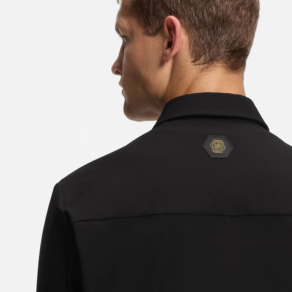 ג'קט הוגו בוס Relaxed-fit overshirt גברים