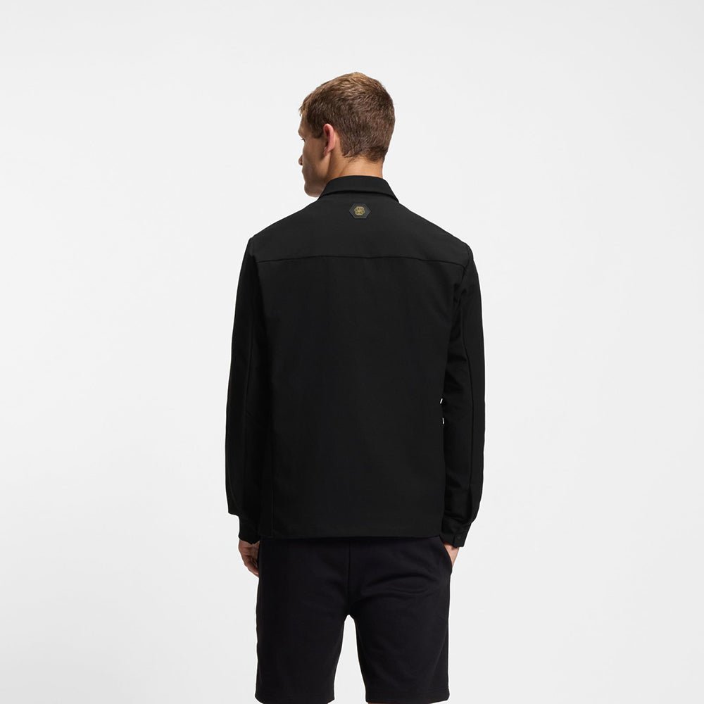 ג'קט הוגו בוס Relaxed-fit overshirt גברים