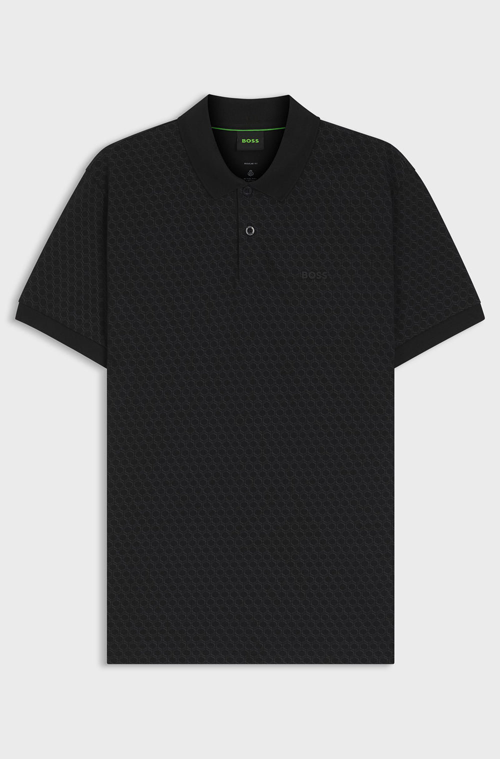 חולצת פולו הוגו בוס Printed Pattern גברים