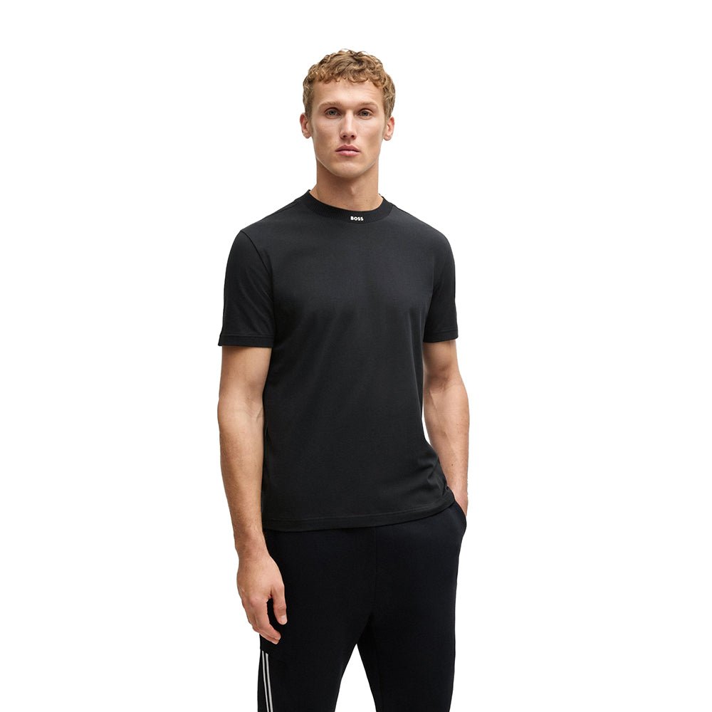 חולצת טישירט קצרה הוגו בוס Logo Collar גברים