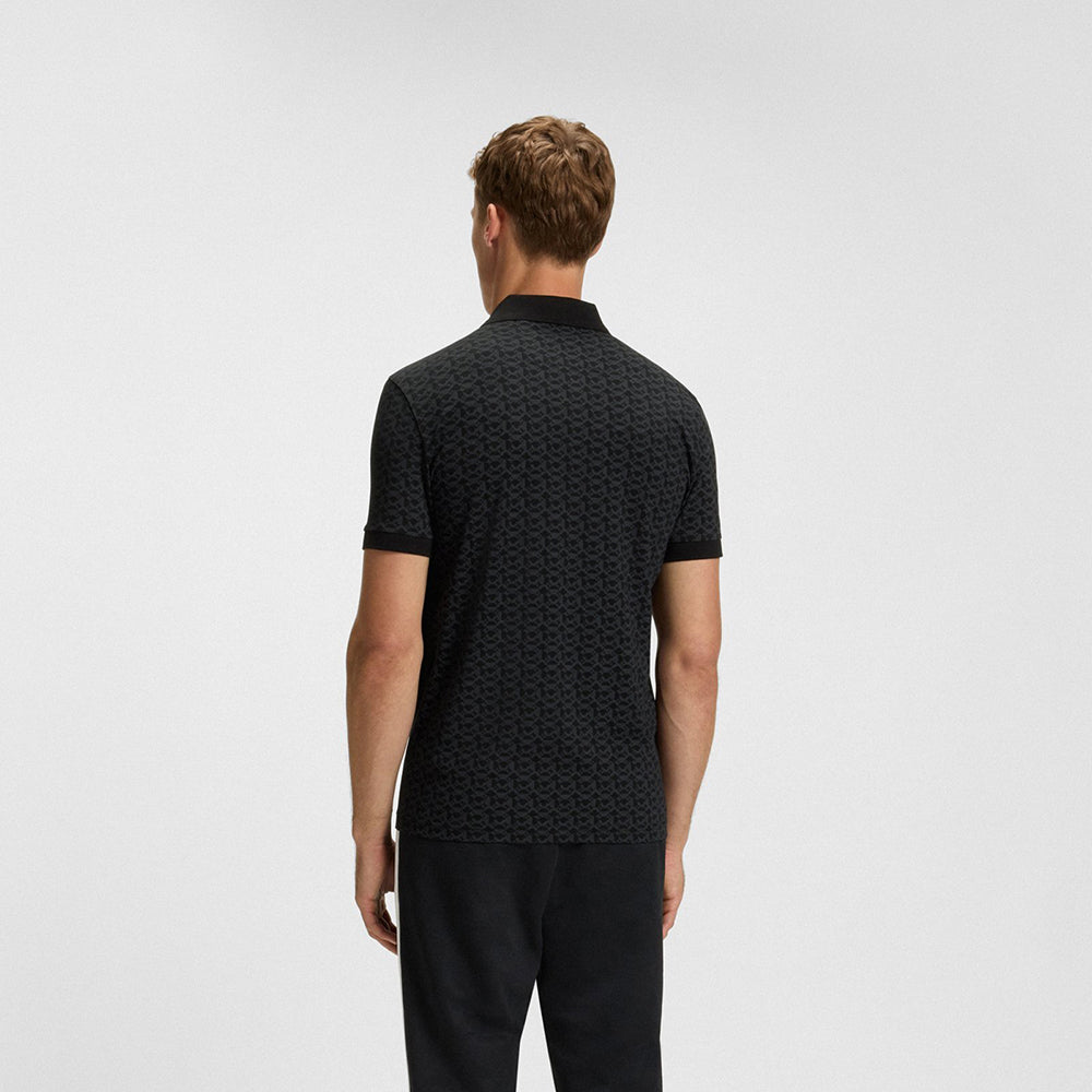 חולצת פולו הוגו בוס Printed Pattern גברים