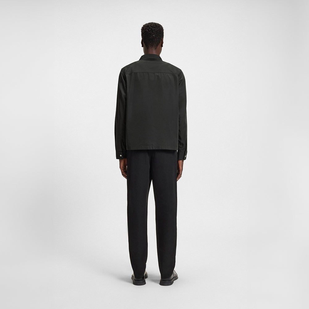 ג'קט הוגו Oversized-Fit Shirt In Water-Repellent Canvas גברים