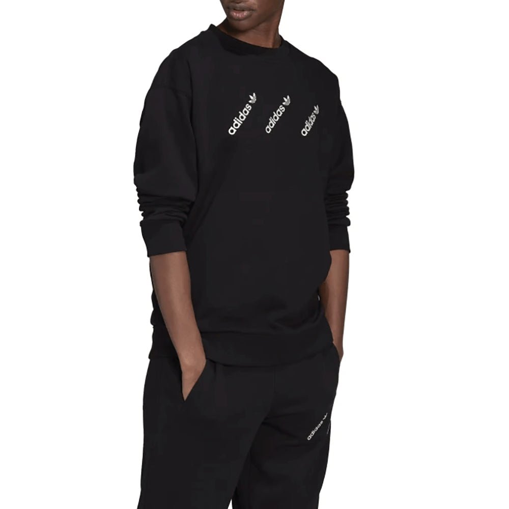 סווטשירט אדידס Crew Triple Logo נשים