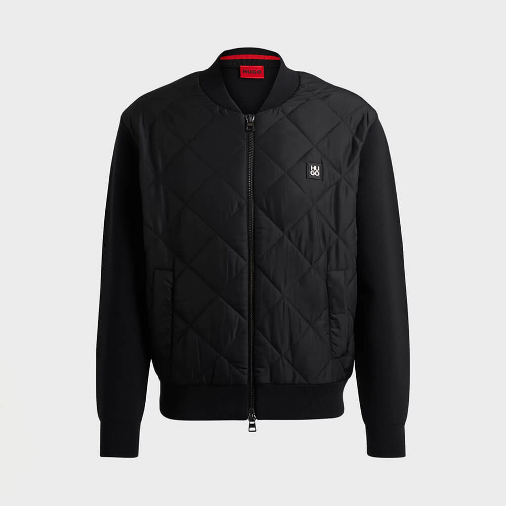 ג'קט הוגו Stacked-Logo Trim גברים