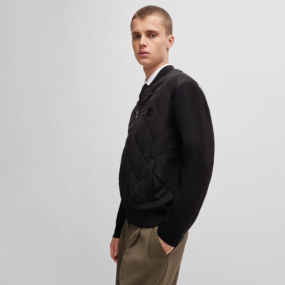 ג'קט הוגו Stacked-Logo Trim גברים