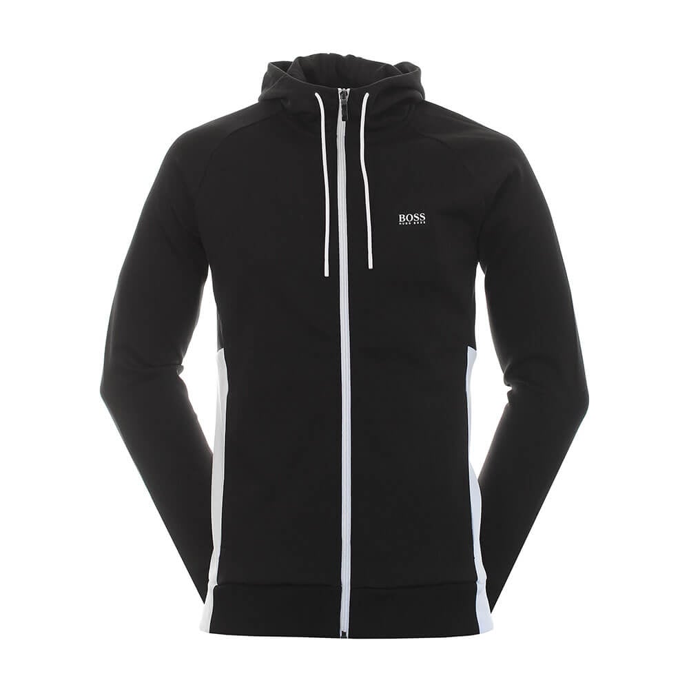 ג'קט קפוצ'ון הוגו בוס Logo Print גברים