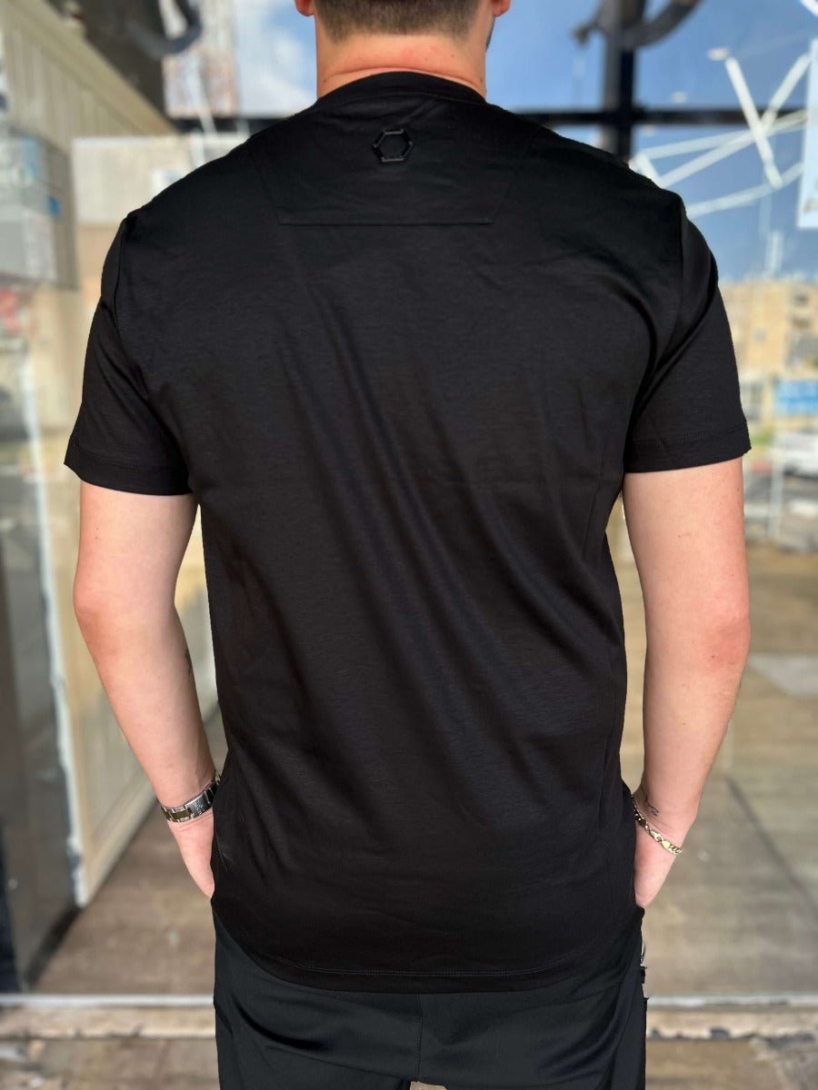 חולצת טישרט באלר קצרה Embossed Logo גברים
