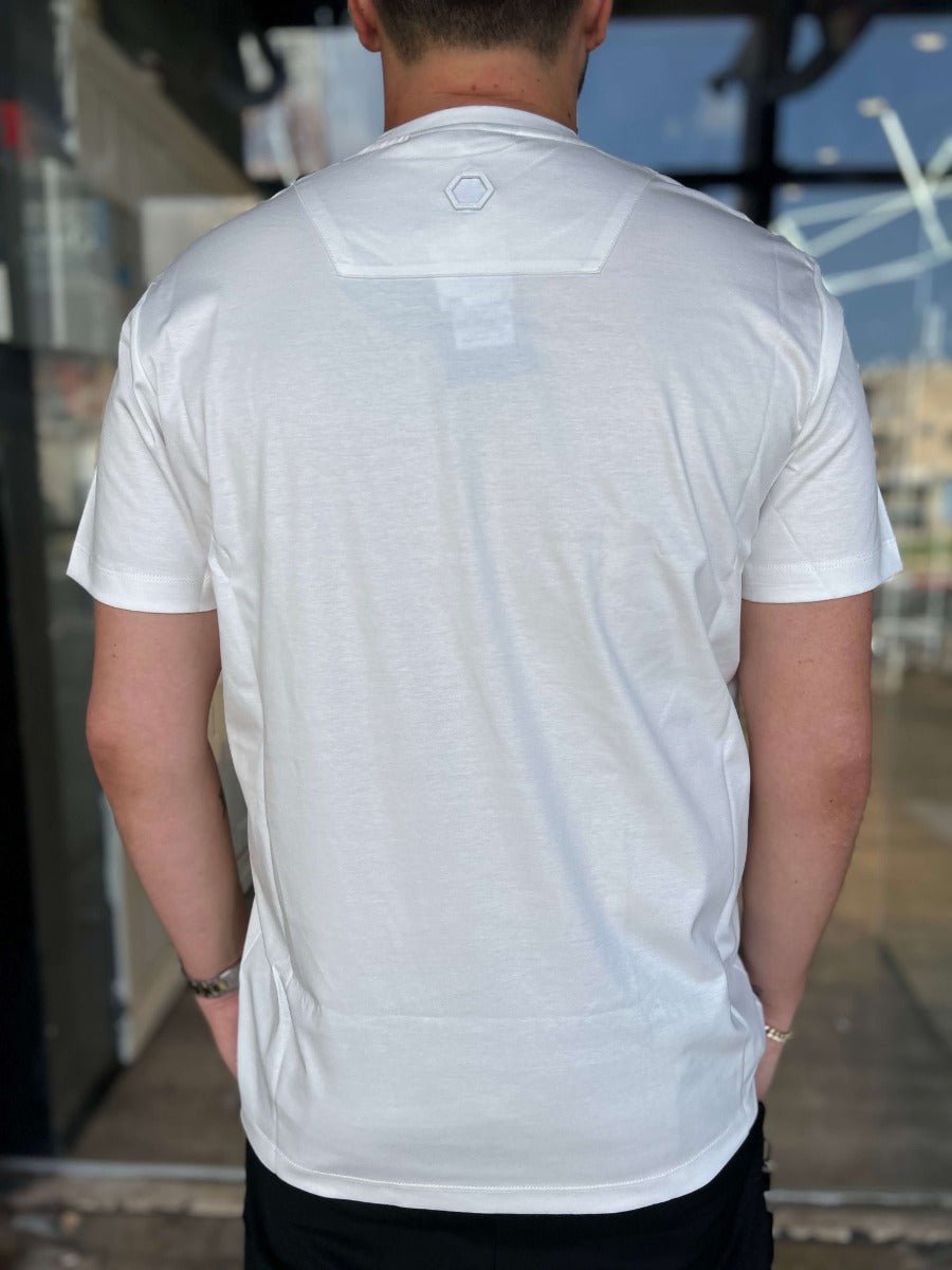 חולצת טישרט באלר קצרה Embossed Logo גברים