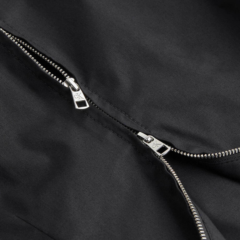 חולצת קלווין קליין עם רוכסן Zipped Cotton Top נשים