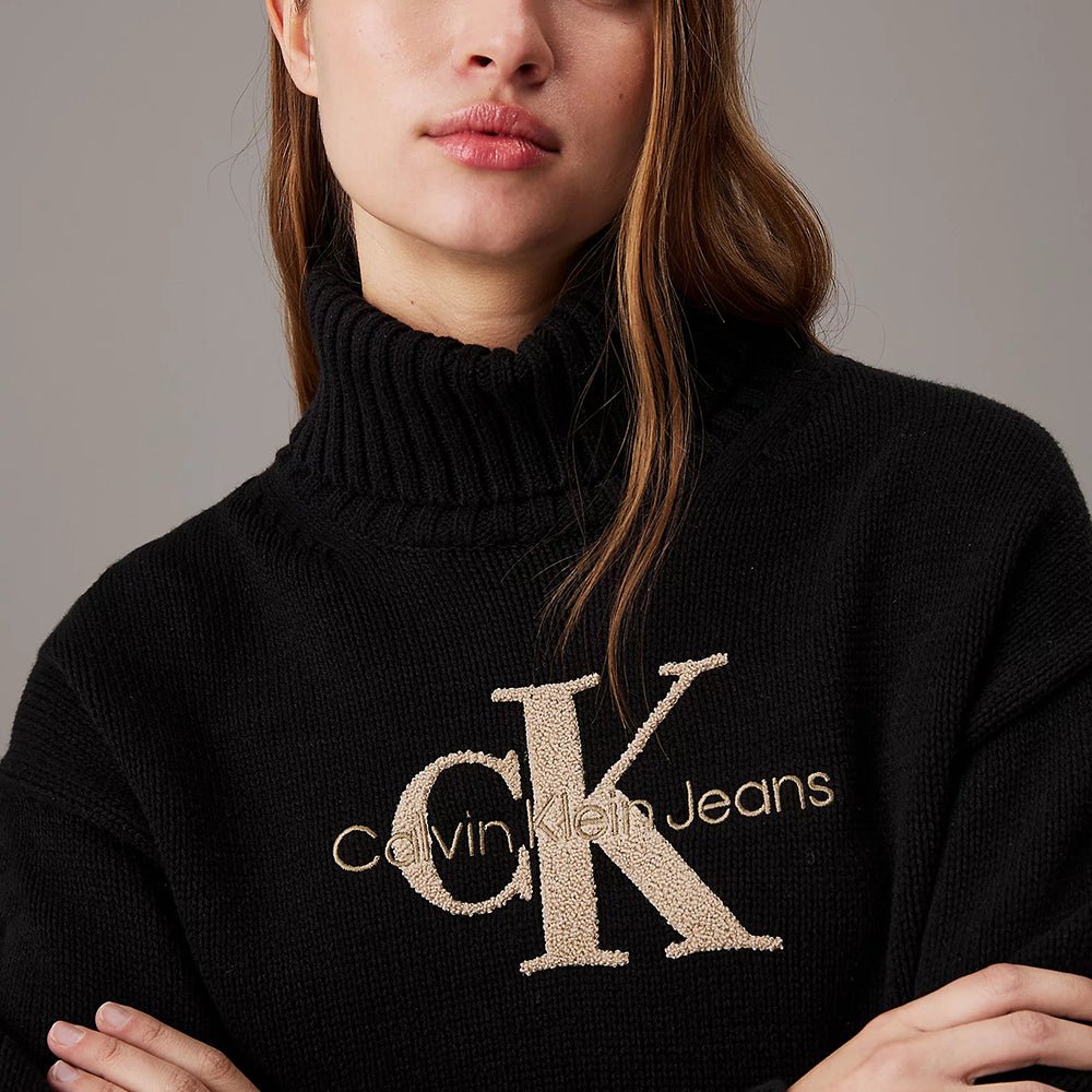 סריג קלווין קליין Chenille Monologo נשים