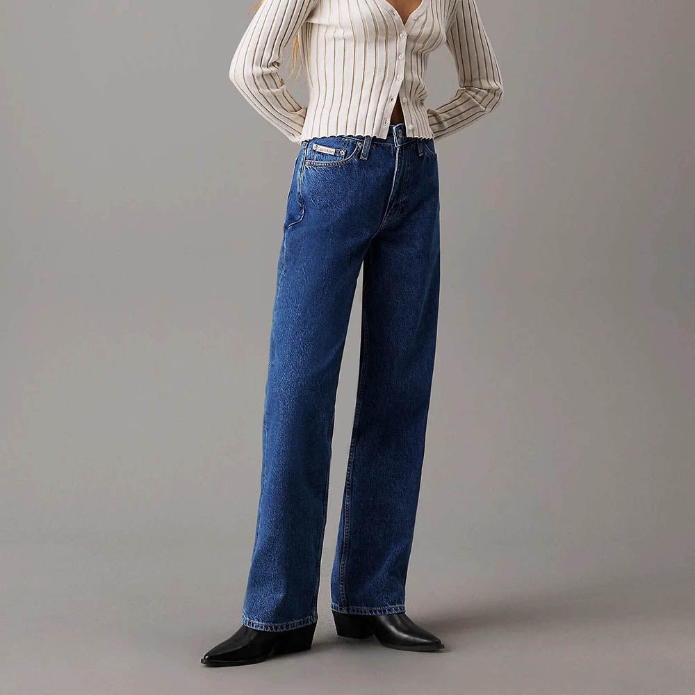 ג'ינס קלווין קליין High Rise Loose נשים