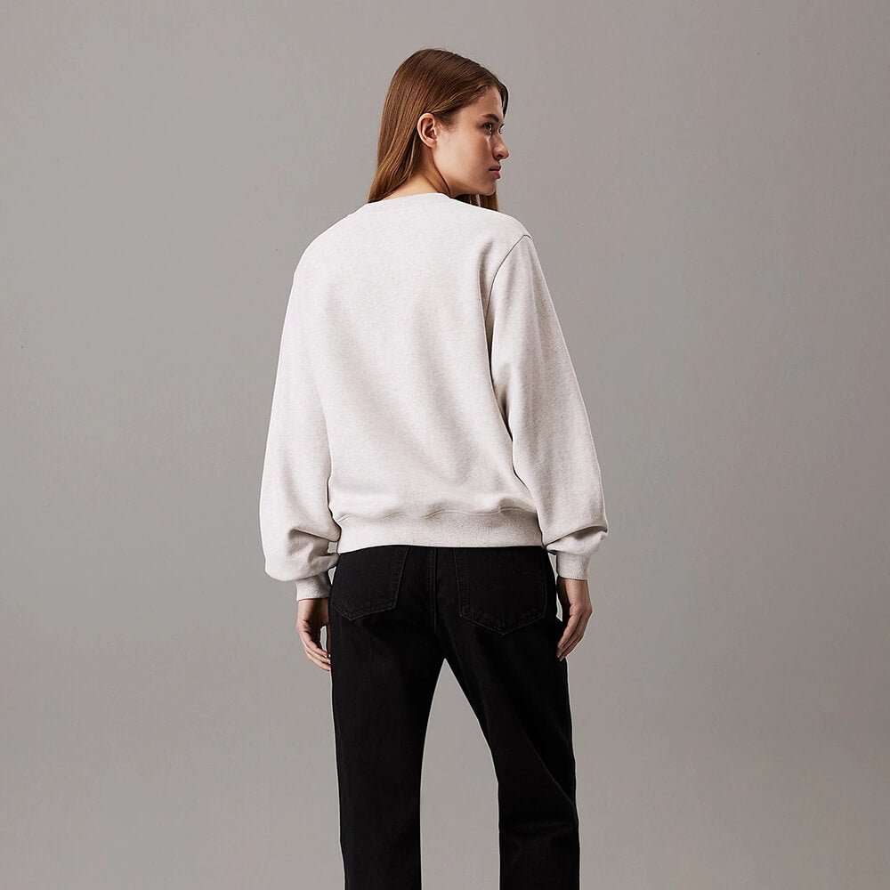 סווטשירט קלווין קליין Relaxed Chenille Monogram נשים
