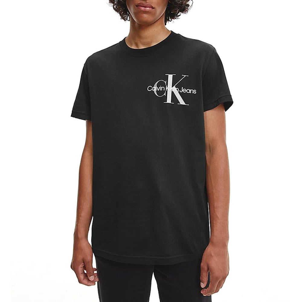 חולצת טישרט קלווין קליין קצרה לוגו CK גדול גברים