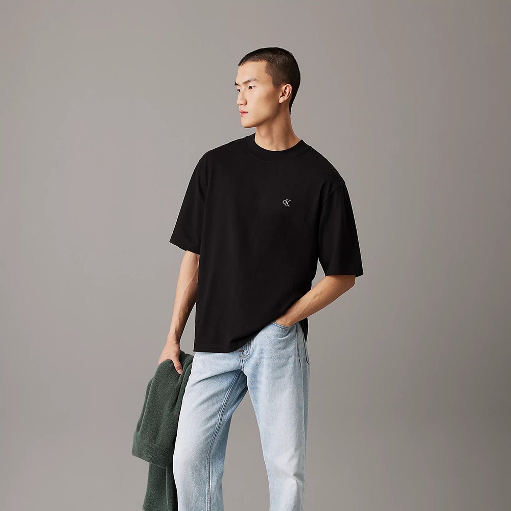 חולצת טישירט קצרה קלווין קליין Heavy Relaxed Tee גברים