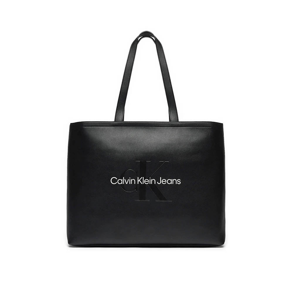 תיק קלווין קליין Sculpted Slim Tote34 Mono נשים