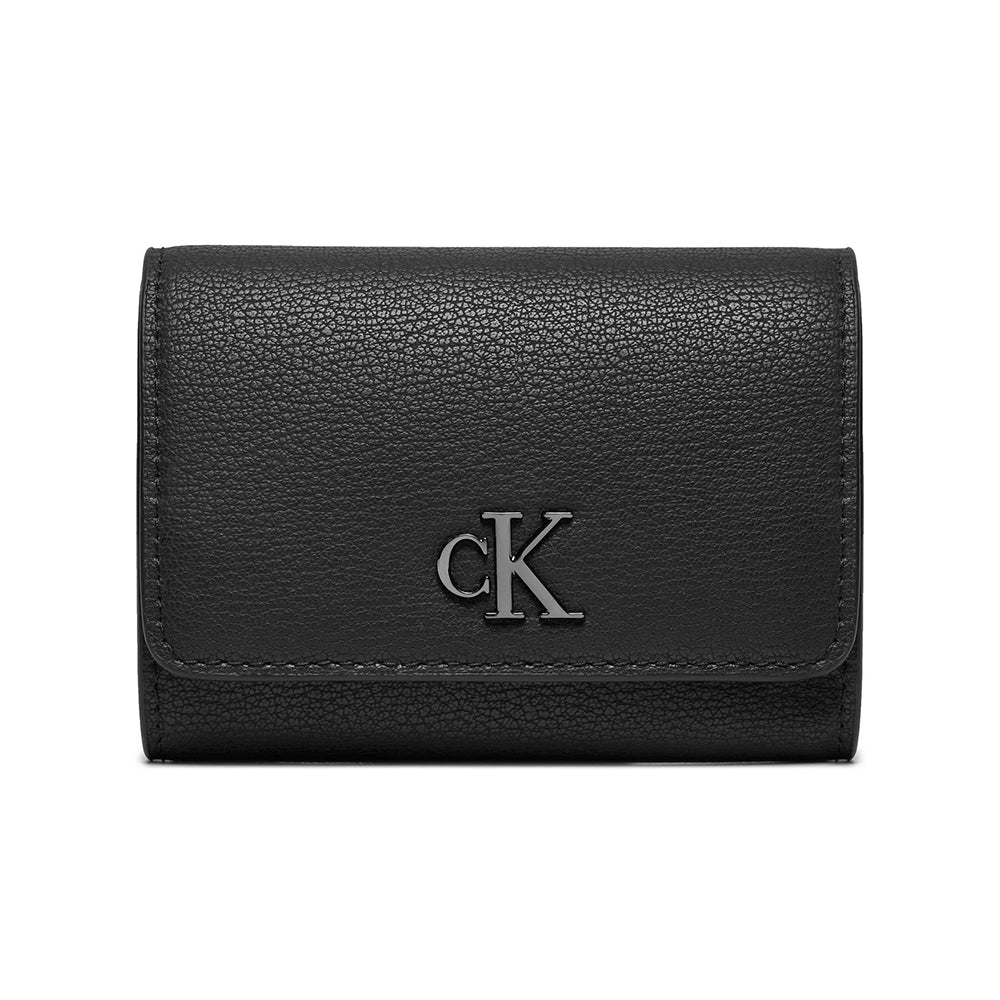 ארנק קלווין קליין Minimal Monogram Med Trifold נשים
