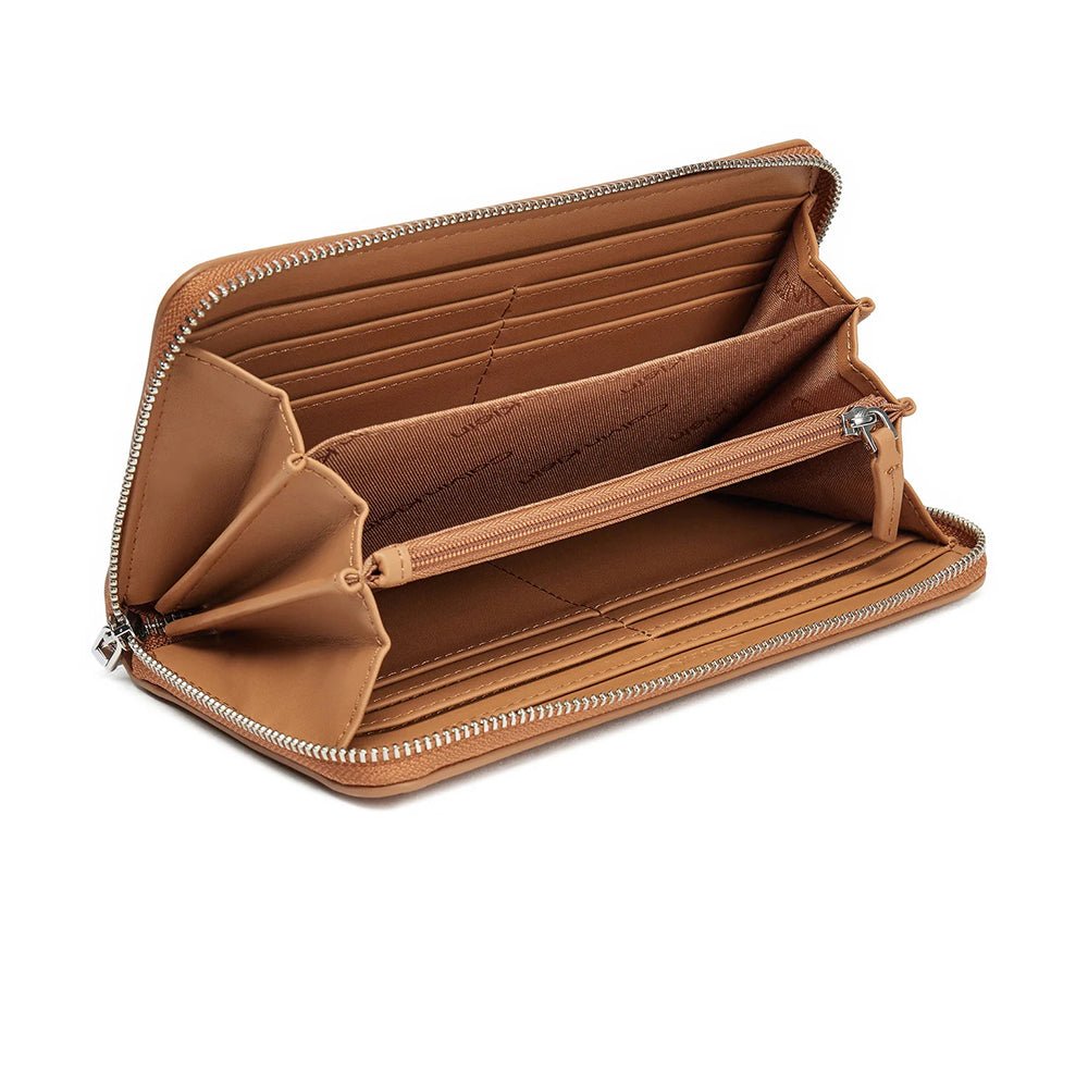 ארנק קלווין קליין Embossed Logo Zip Lg נשים