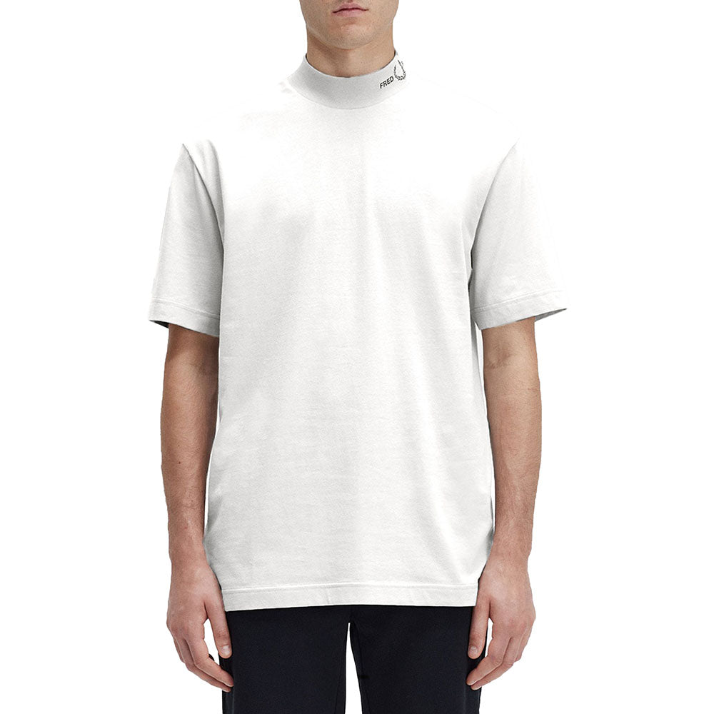 חולצת טישרט פרד פרי קצרה Branded Collar גברים