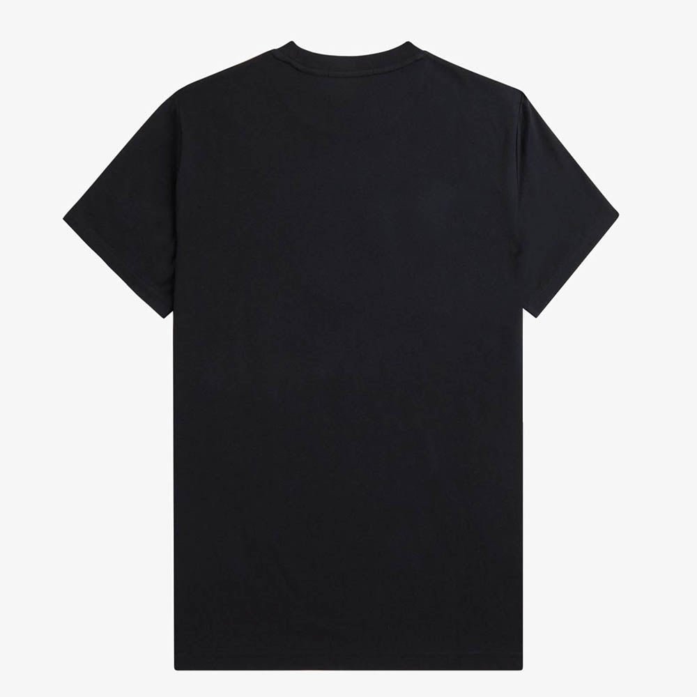 חולצת טישרט פרד פרי קצרה Textured Laurel Wreath גברים