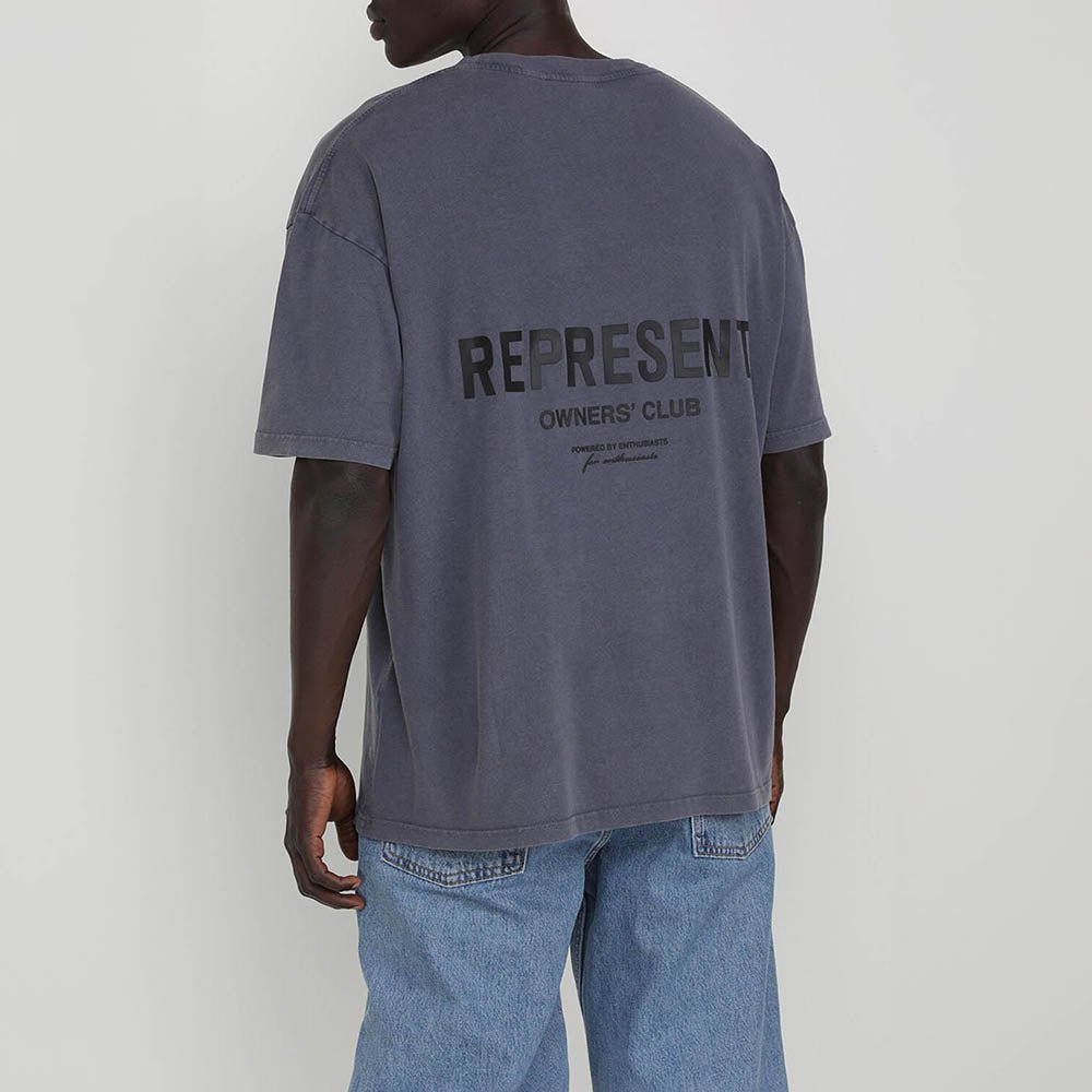 חולצת טישרט קצרה Represent Classic Logo גברים