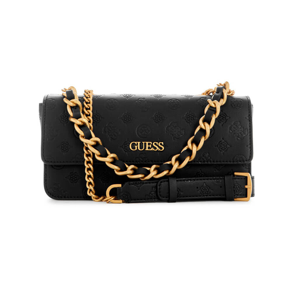 תיק צד עם הטבעות לוגו Guess נשים