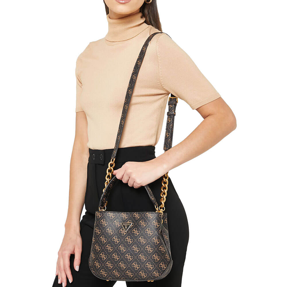 תיק צד Guess Alexie Small Bucket נשים