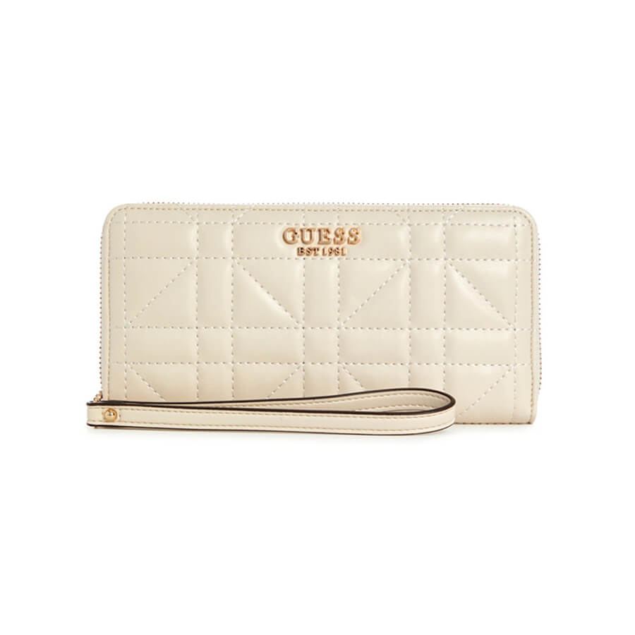 ארנק Guess Assia Slg Large Zip Around נשים