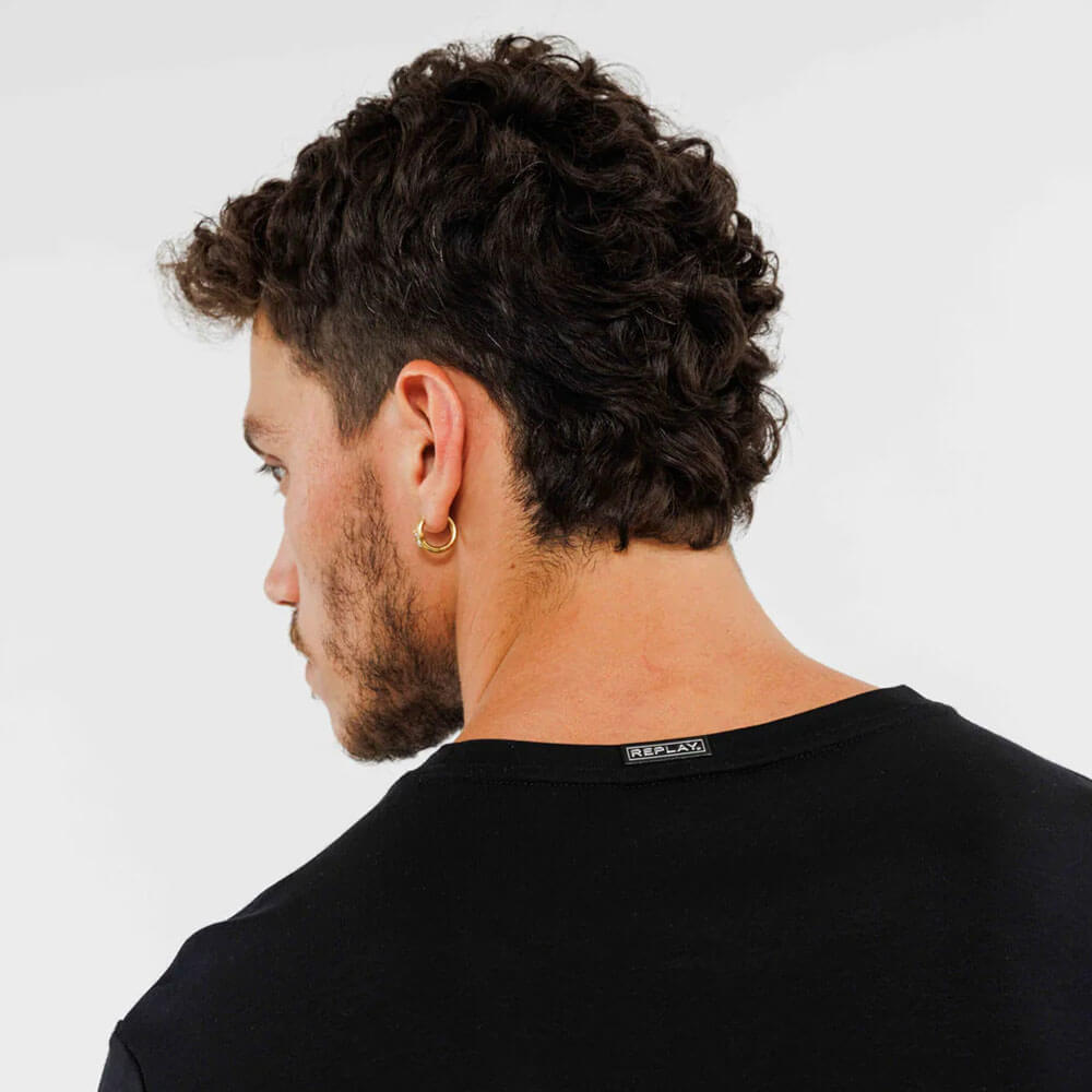 חולצת טישרט ריפליי ארוכה R Patch גברים