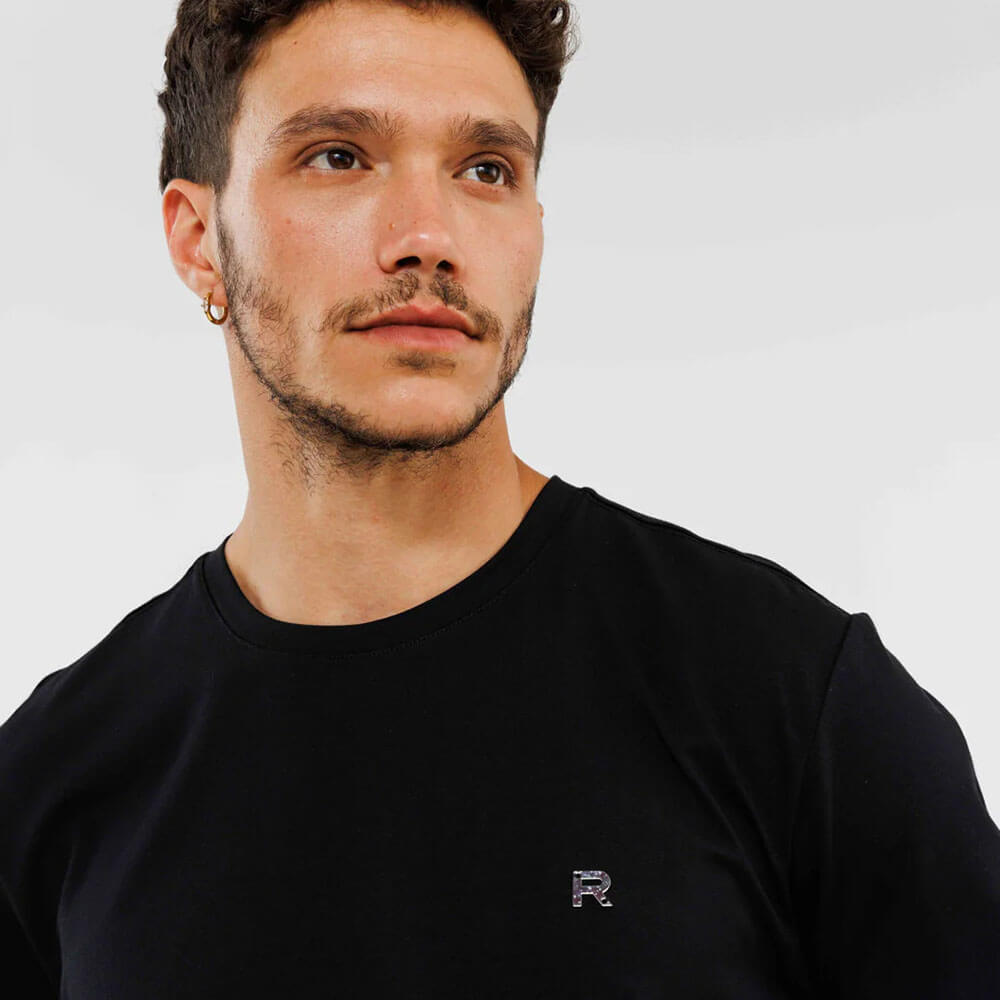 חולצת טישרט ריפליי קצרה  Small Logo גברים