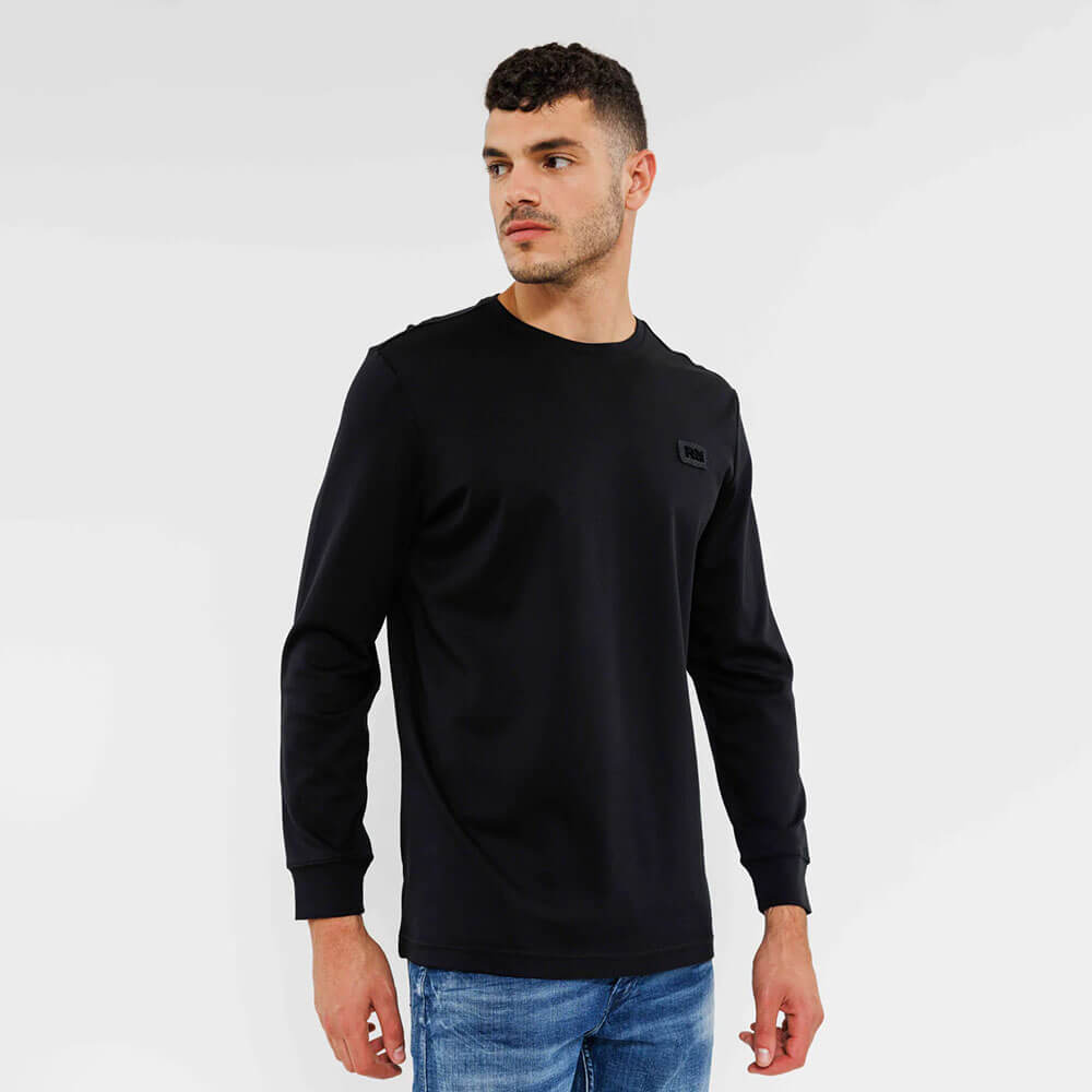 חולצת טישרט ריפליי ארוכה Rr Logo גברים