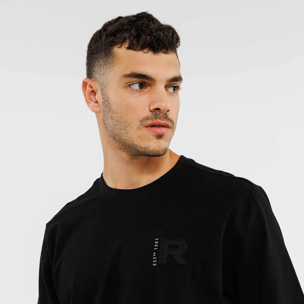 חולצת טישרט ריפליי קצרה  R Point גברים