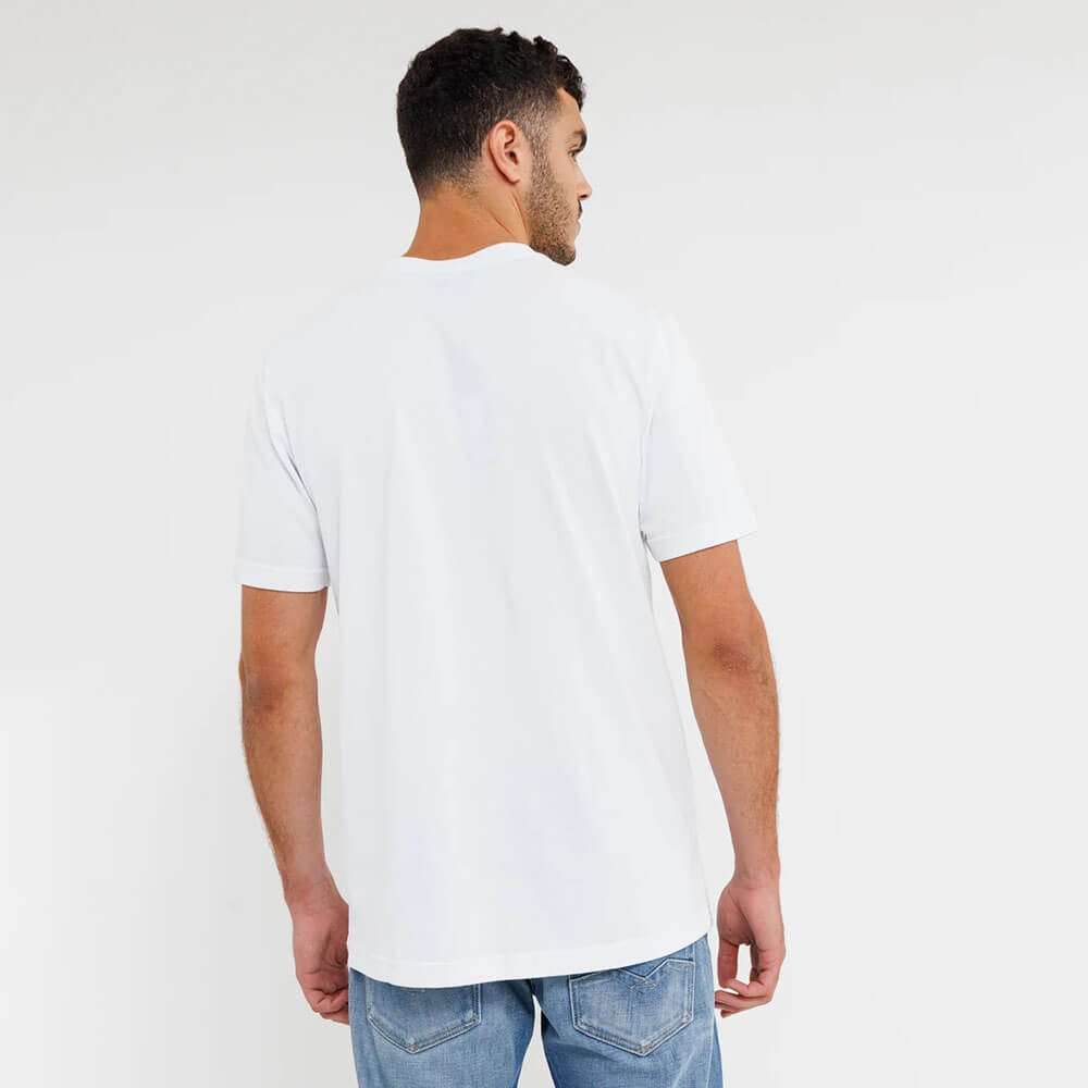 חולצת טישרט ריפליי קצרה  Center Logo גברים