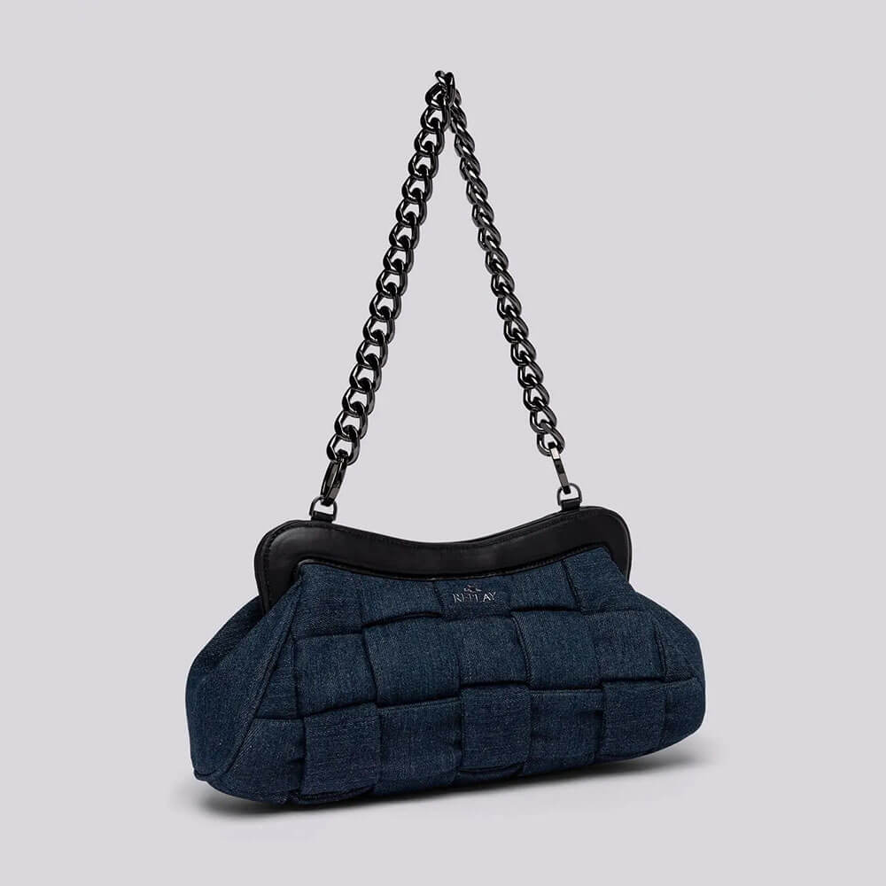 תיק ריפליי Large Denim Shoulder נשים