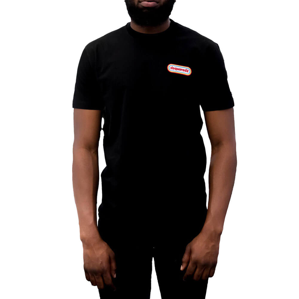 חולצת טישירט דיסקוורד קצרה Small Brand Logo גברים