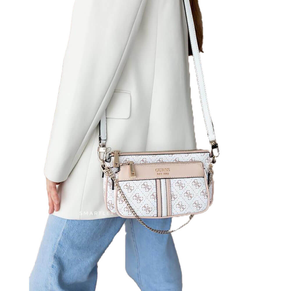 תיק צד Guess נשים Kasinta Double Zip Pouch