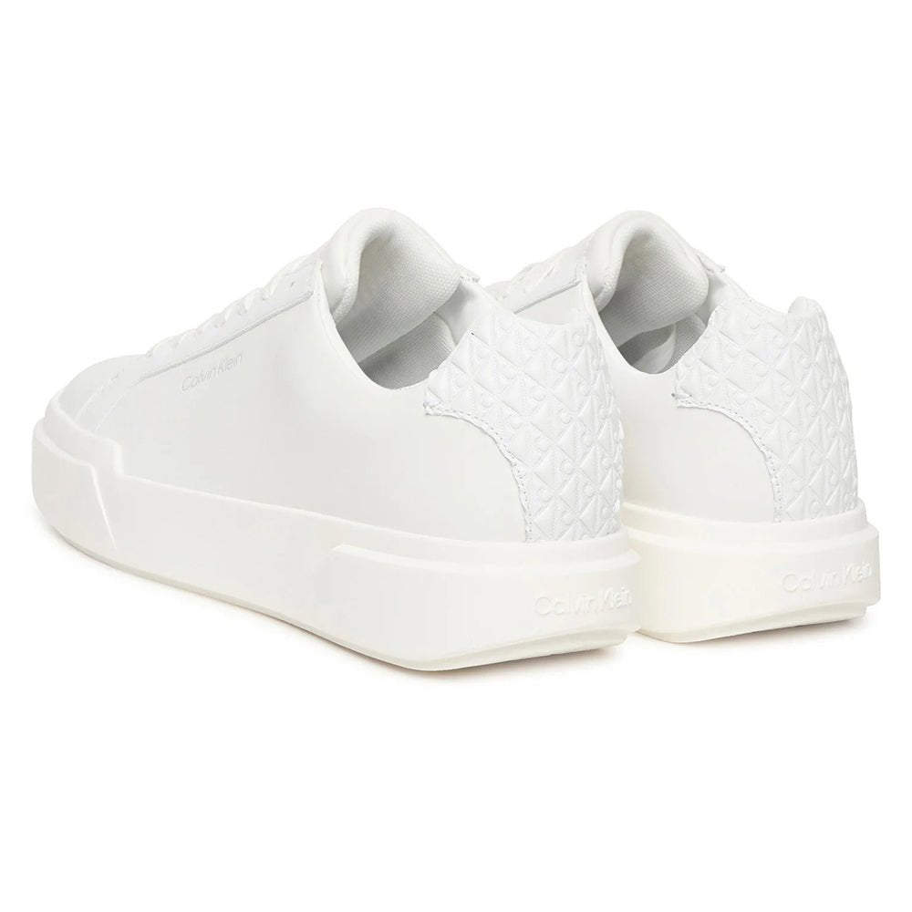 נעלי קלווין קליין Smooth Leather Logo Trainers נשים