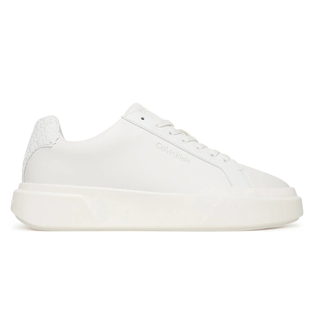 נעלי קלווין קליין Smooth Leather Logo Trainers נשים